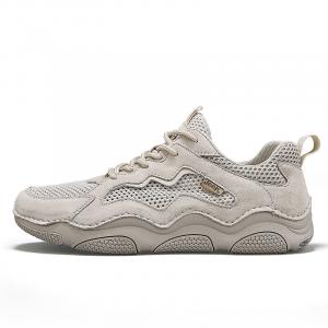 Низкие треккинговые туристические ботинки мужские Jeep, землисто-желтый