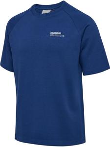 Hummel Спортивная футболка «Hmltech Loose T-Shirt» синего цвета