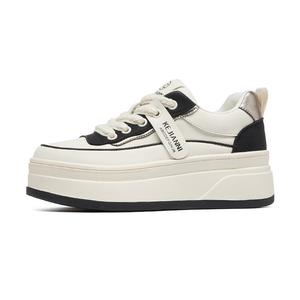 Кеды, скейтборд обувь женская низкая Kejianni, черный