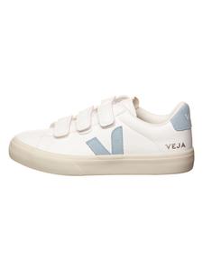 Кроссовки на шнуровке Veja Leder-Sneakers Recife, цвет Weiß/Hellblau