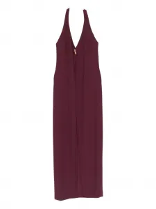 Платье миди на бретельках через шею Patrizia Pepe, красный