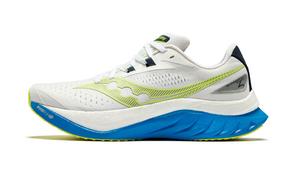 Кроссовки мужские низкие белые/зеленые Saucony