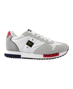 Стильная куртка белого, красного и темно-синего цвета. Blauer, мультиколор