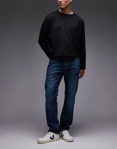 Джинсы Levi's 501 Original Straight в темном цвете