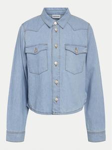 Рубашка джинсовая стандартный крой Selvi 27033010 Noisy May, голубой