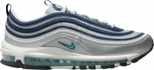 Кроссовки Nike Wmns Air Max 97 OG 'Metallic Silver Chlorine Blue', серебряный