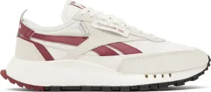 Кроссовки classic leather legacy gtx 'chalk collegiate burgundy' Reebok, красный