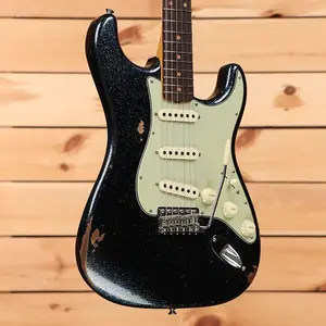 Fender Custom Shop Righteous Reissue Late 1962 Stratocaster Relic - Состаренный Holoflake - Розовое дерево - CZ578125 - PLEK'd