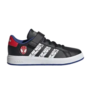 Кроссовки adidas Marvel x Grand Court K Spider-Man, черный