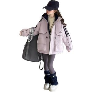 Ветровка осень зима kids' Disney, светло-фиолетовый