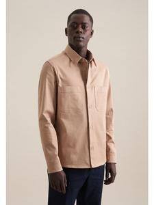 Рубашка Seidensticker Overshirt Regular, коричневый