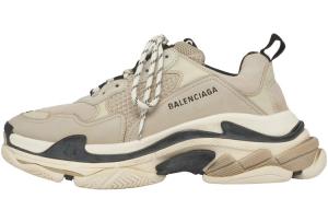 Кроссовки Balenciaga Triple S, бежевый
