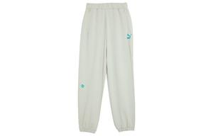 Трикотажные спортивные штаны женские, тускло-серые Puma