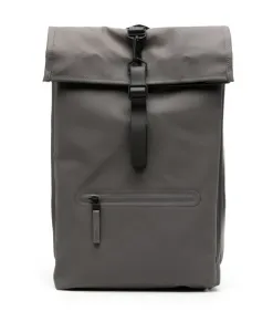 Рюкзак с закручивающимся верхом Rains, серый