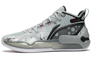 Баскетбольные кроссовки YuShuai 16 мужские с низким верхом серые Lining