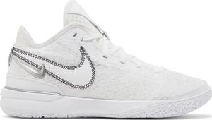 Кроссовки Nike Men's Zoom Lebron NXXT Gen, White/Metalic Silver/Black
