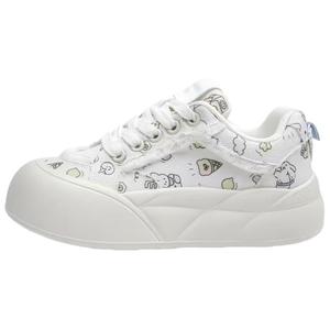 Низкие женские кроссовки Alxnan, White Blue