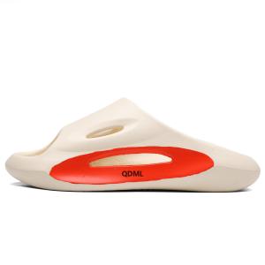 QDML Резиновые устойчивые к запаху быстросохнущие шлепанцы мужские бежевые, цвет Beige