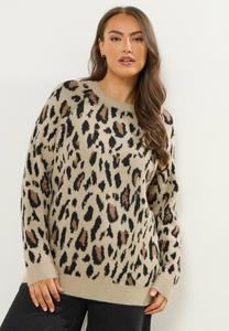 Джемпер Yours Clothing Jumper, Natural/Beige