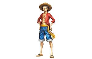 Очки Monkey D. Luffy Factory, Limited, One Piece Grandista Comic Color Scheme, бонусный подарок фигурки Scale BANPRESTO