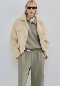 Взрослые брюки Mango, Khaki