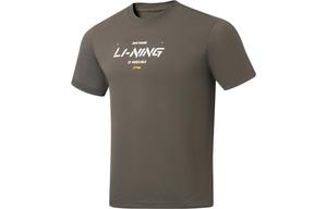 Li Ning Мужская футболка с подкладкой, Грибной коричневый