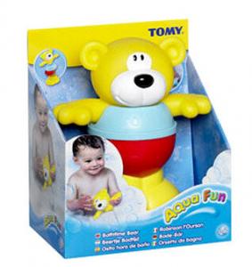 Томи, плюшевый мишка из ванны Tomy