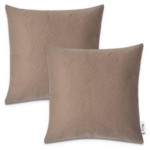 Наволочка Paco Home Cuscino 2 er Set, коричневый