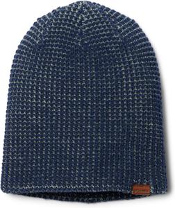Columbia Unisex-Adult Landroamer Waffle Beanie, Collegiate Navy/Safari
