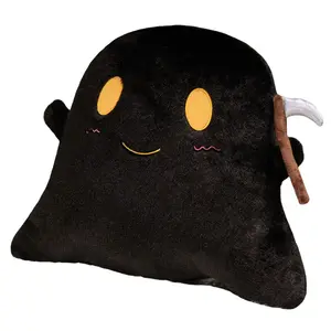 Плюшевая кукла Halloween Sickles Ghost, высота 35см/50см MIC RABBIT, черный