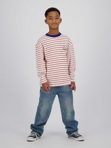 Vingino Футболка с длинными рукавами «Хотч» кремово-красного цвета