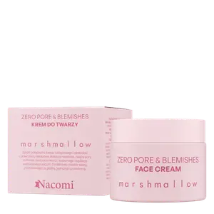 Крем для лица от прыщей, 40 мл Nacomi Zero pore&blemishes marshmallow