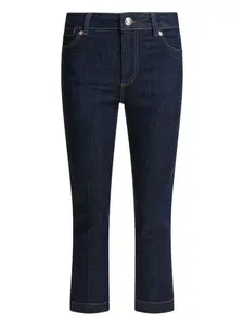 Джинсы с накладными карманами и логотипом SPORTMAX, синий