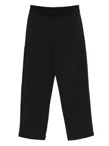 Брюки прямого кроя EMPORIO ARMANI, черный