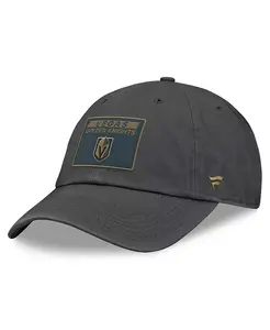 Женская регулируемая кепка Vegas Golden Knights Authentic Pro Rink, серая Fanatics