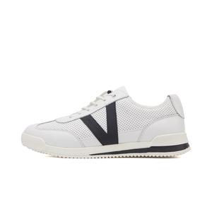 Низкие повседневные туфли мужские VICKI BROWN, White Black