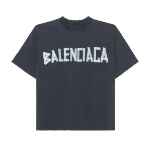 Футболка типа crewneck Balenciaga, черный