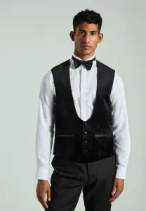 Элегантный жилет стандартного кроя Next, Black