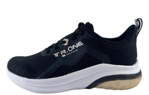 Кроссовки женские с низким верхом, цвет черный как смоль/розовый 361°