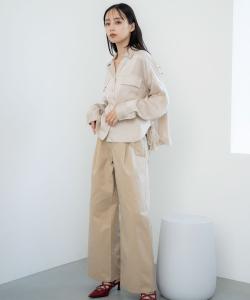 Широкие брюки чинос Noela, цвет Camel