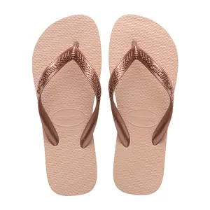 Унисекс шлепанцы на носке Havaianas топ на бретелях, цвет Rosa