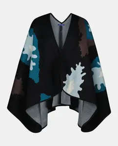 Пальто с ромбическим рисунком цвета Jo & Mr. Joe