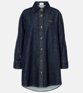 Кокон джинсовая рубашка Givenchy, Dark Blue