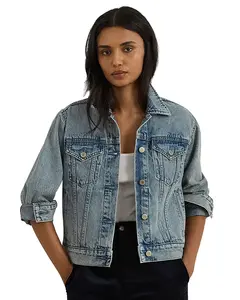 Джинсовая куртка дальнобойщика Ralph Lauren, синий