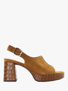 Кожаные сандалии Gabel Platform Chie Mihara, Tan