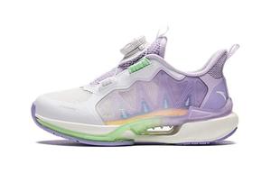 Детские кроссовки PS Low-top ANTA Белый / Светло-туманный фиолетовый / Светло-ирисовый фиолетовый Anta Kids, фиолетовый