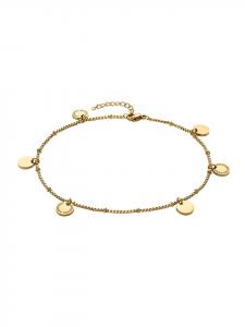 LIEBESKIND BERLIN Браслет на лодыжку «Зеркало» из золота