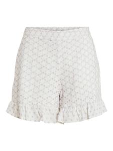 Обычные брюки VILA Cloie, белый