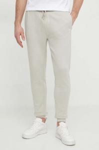 Хлопковые спортивные штаны sestart BOSS Orange, бежевый