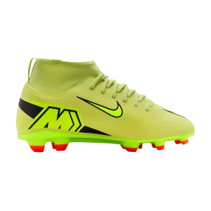 Бутсы Nike Zoom Mercurial Superfly 10 Club MG GS 'Limelight Hyper Crimson'